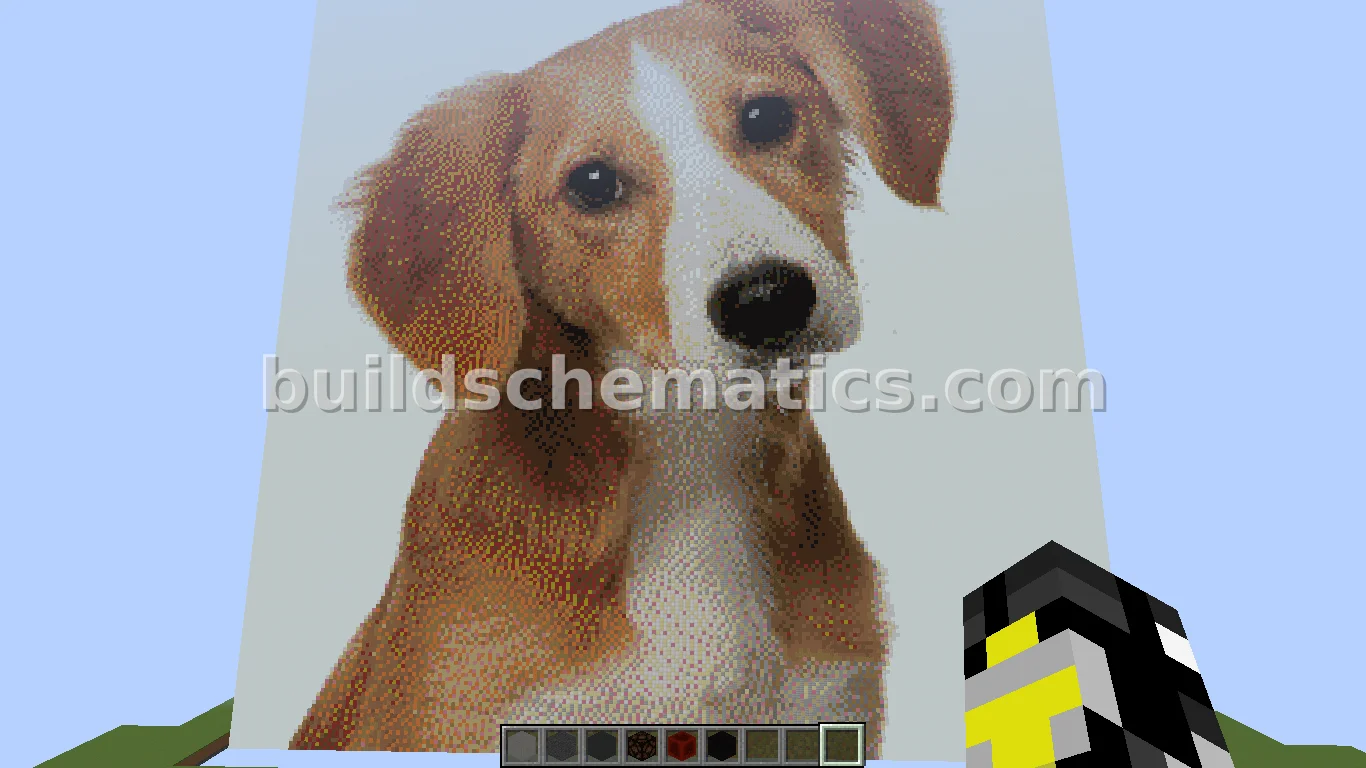 Pixel Art Dog