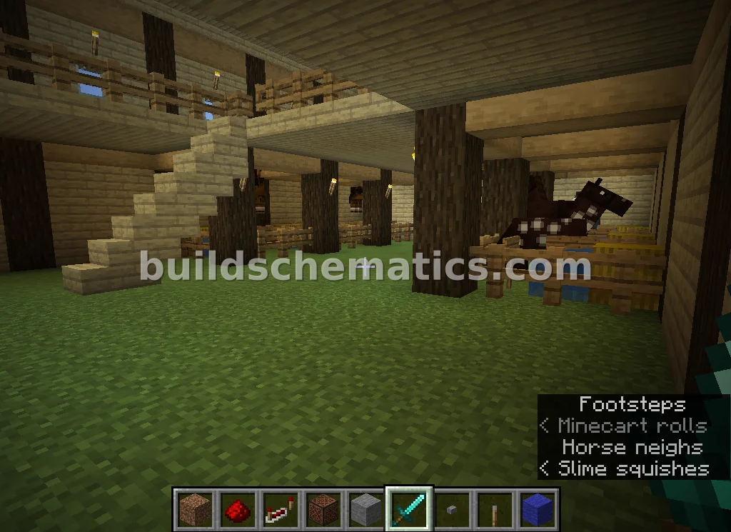 Medium Horse Barn — view 4
