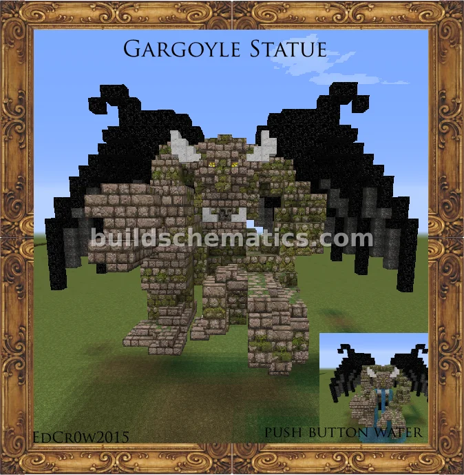 Stone Gargoyle Wall Sculpture