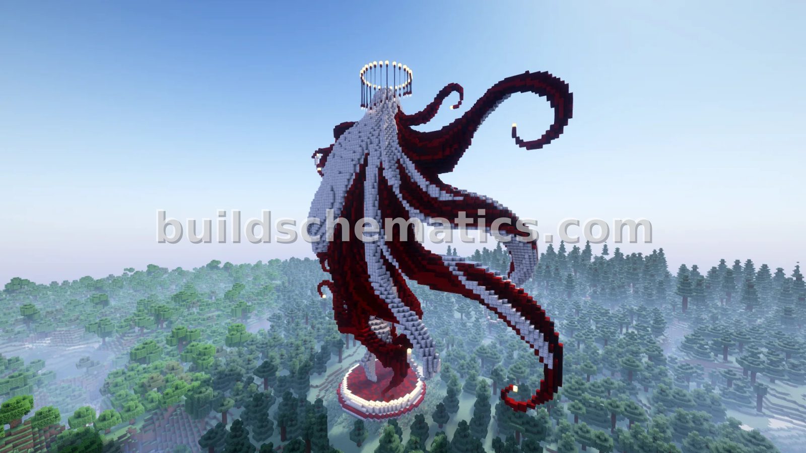 Osiria Rose Statue — view 2