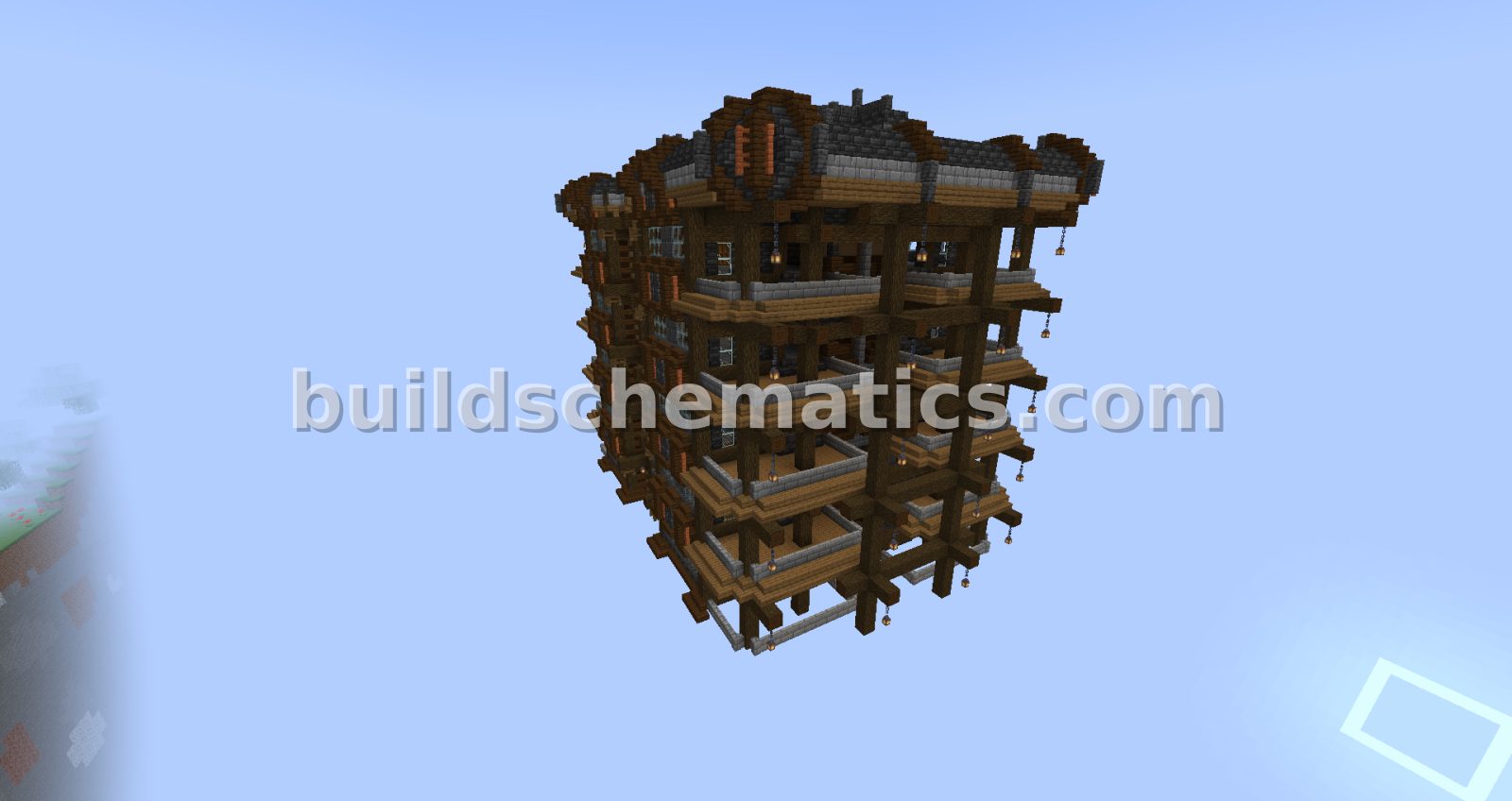Medieval Style Apartment Blocks — view 3