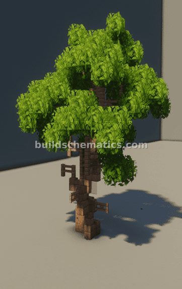 Medium Pine Tree For Realistic Worlds — view 2