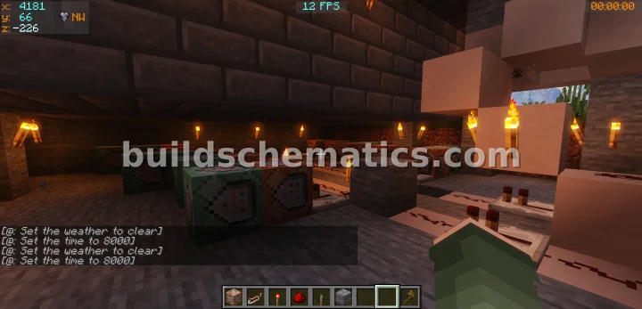 Smooth Redstone Drawbridge — view 3