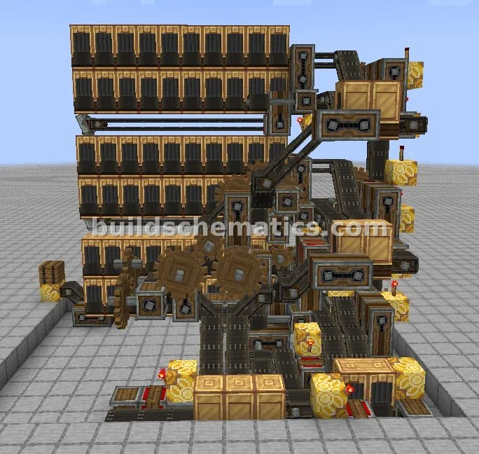 Belt-Driven Giant Oven Structure — view 5