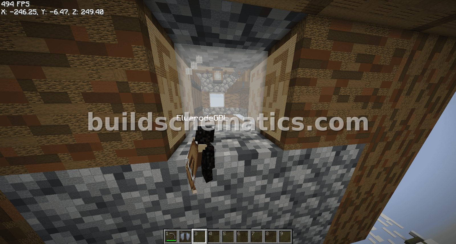 Villager House With Secret Base — view 4