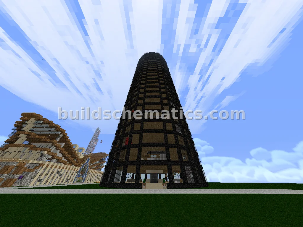 Mega Tower With Working Elevators — view 2