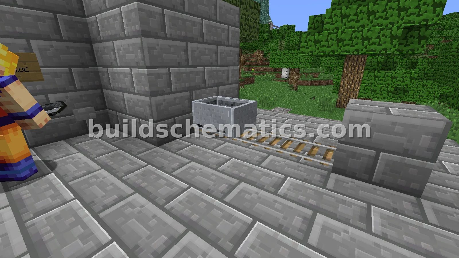 Minecart Dropper Station — view 4