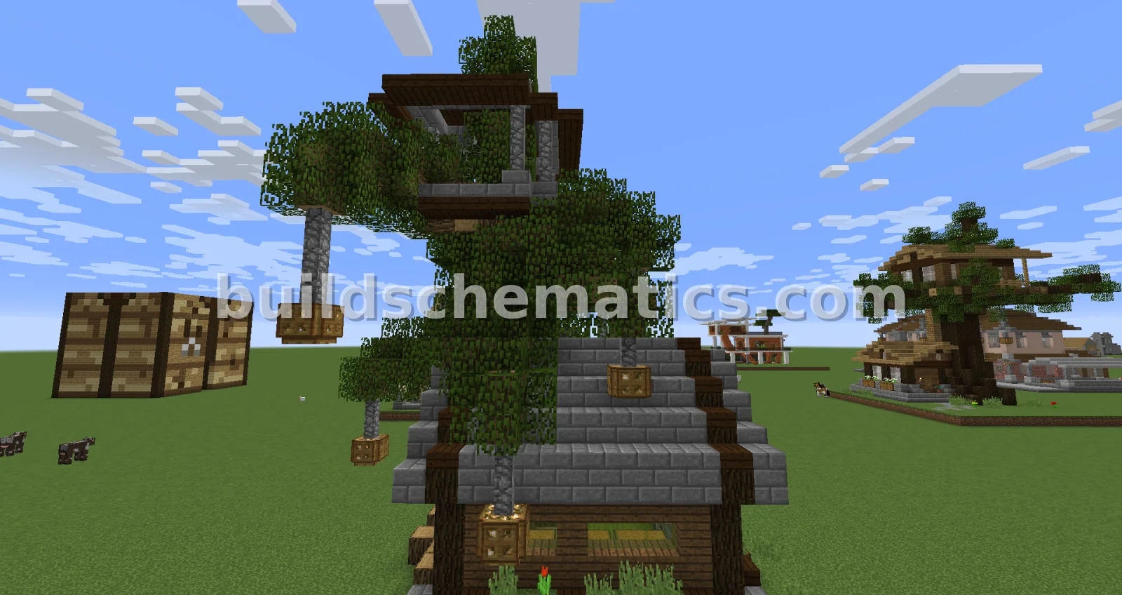 Rustic Treehouse With Attached Home — view 3