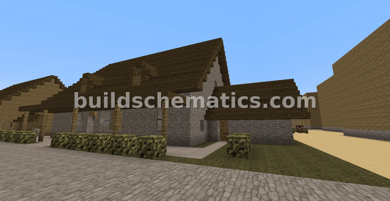 Small Cobblestone House