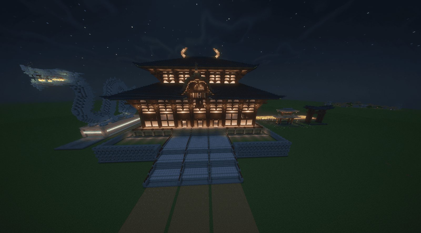 Japanese Todaiji Temple Build