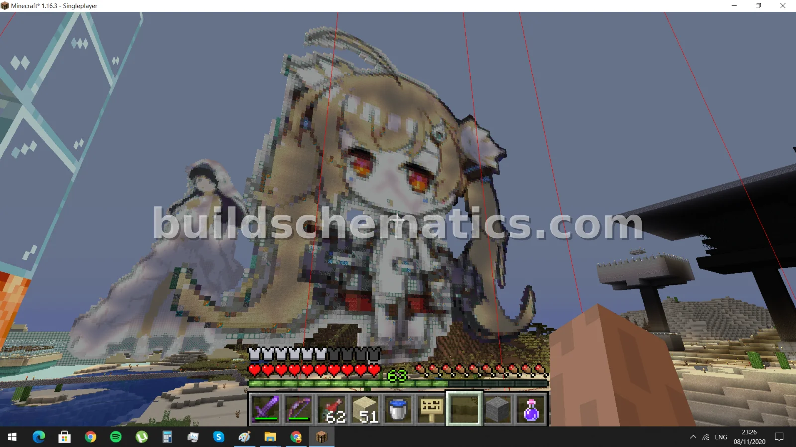 Eldridge Azur Lane Pixel Art