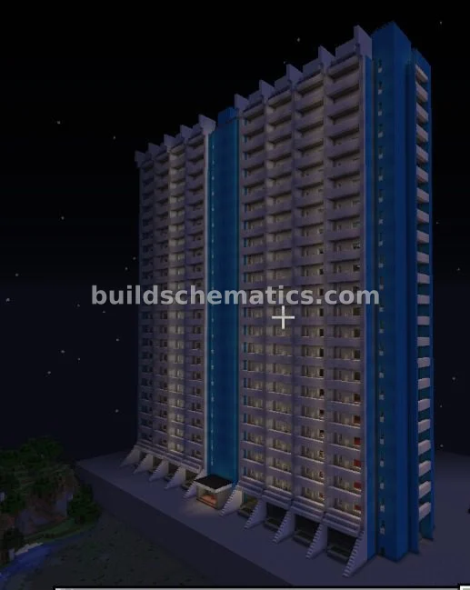 Soviet Style 22 Floor Building