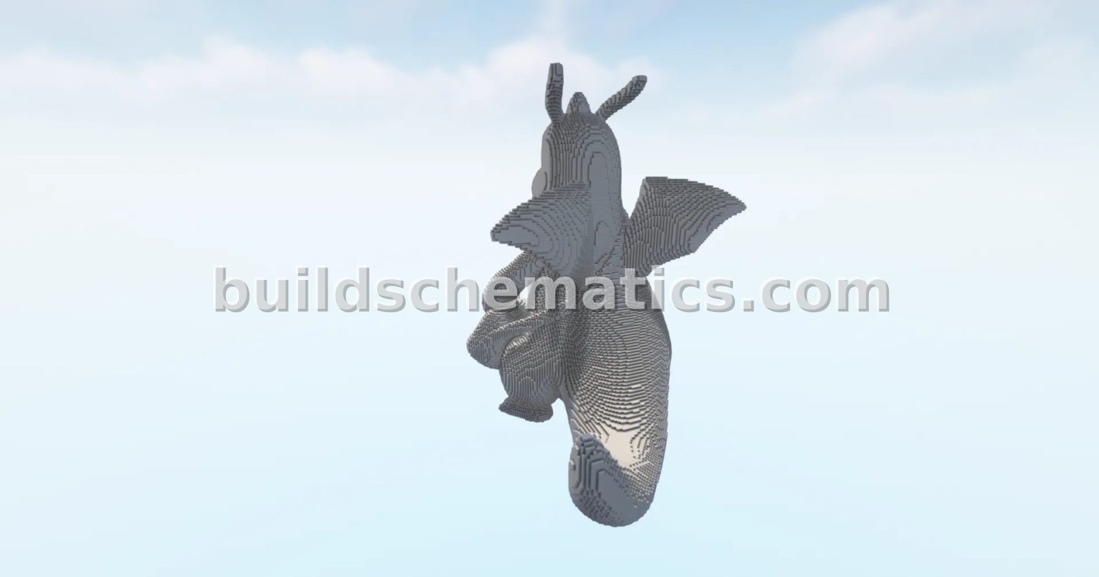 Dragonite Pokémon Statue — view 3