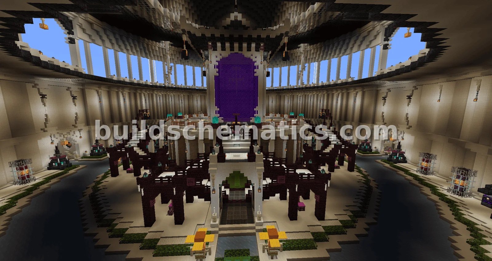 Nether Hub Design — view 2