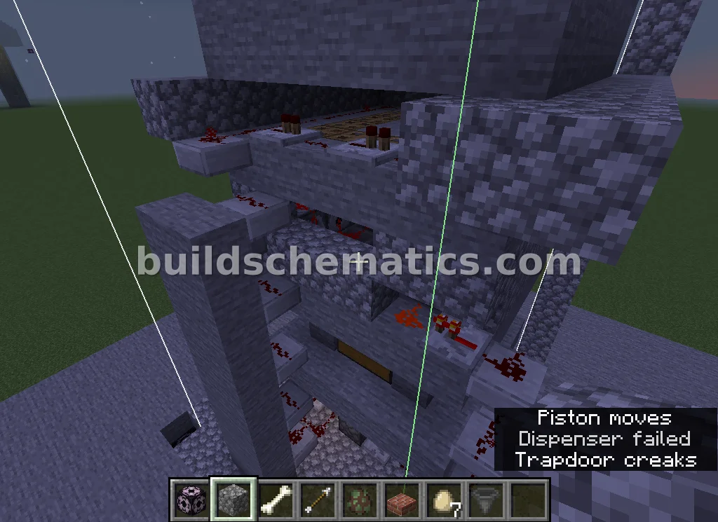 Mob Grinder Redstone Guide — view 3