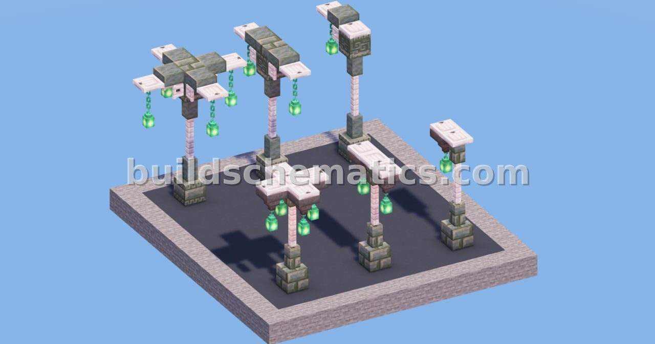 Medieval and Gothic Style Street Lamp Collection — view 2