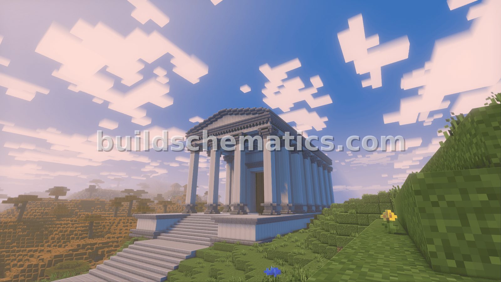 Ancient Roman Temple Structure — view 5
