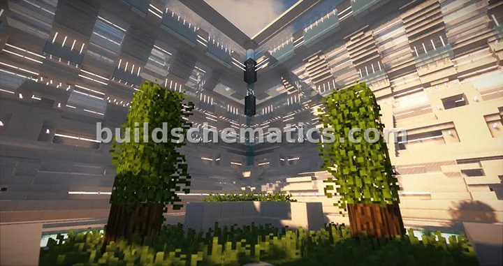 Futuristic Stadium Angle Section — view 4