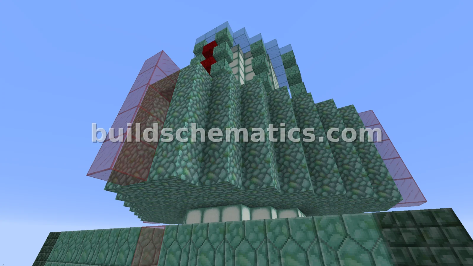 Prismarine Island Tower — view 4
