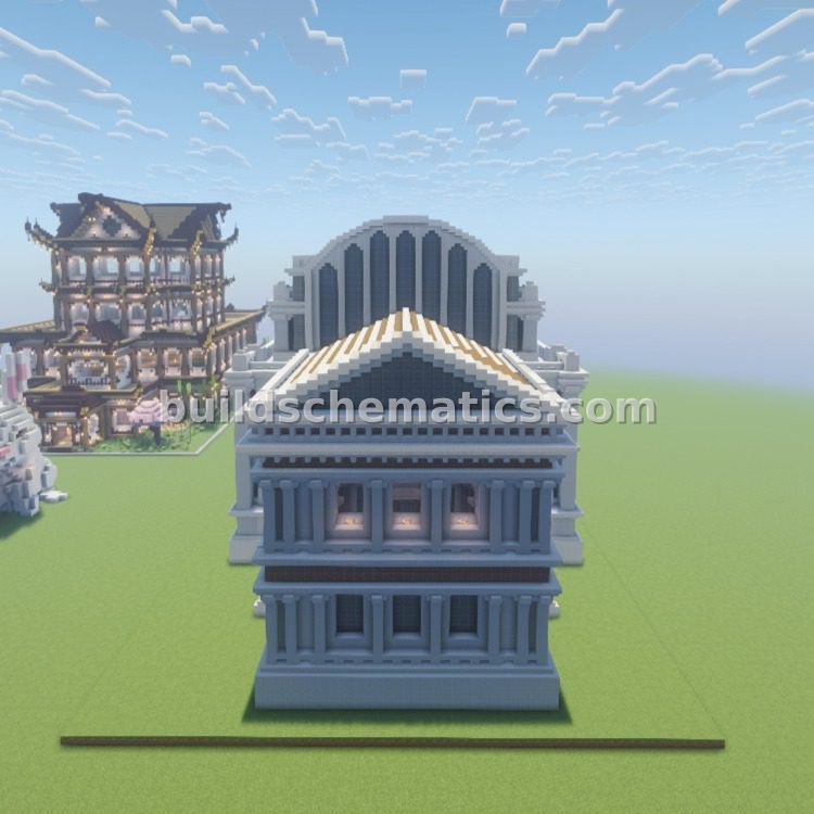 White Museum Structure — view 4
