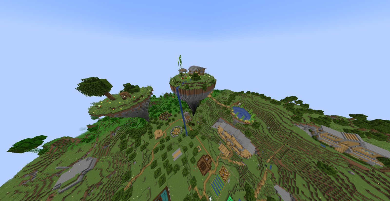 Survival Floating Island Base