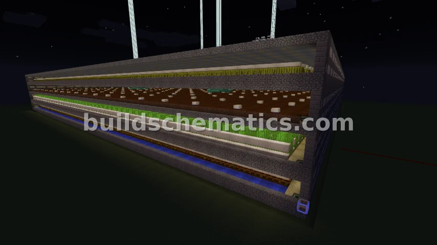Multi Layered Hypixel Skyblock Farm — view 2