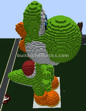 Big Yoshi Statue — view 3