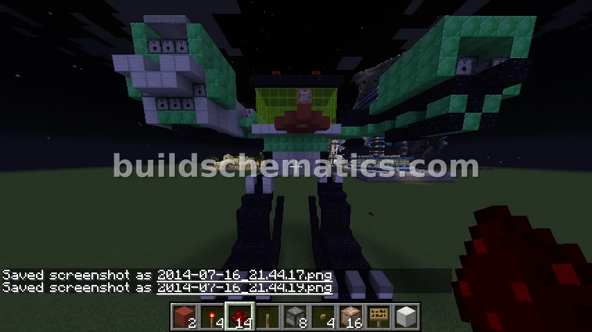 Frog Mech With TNT Cannon