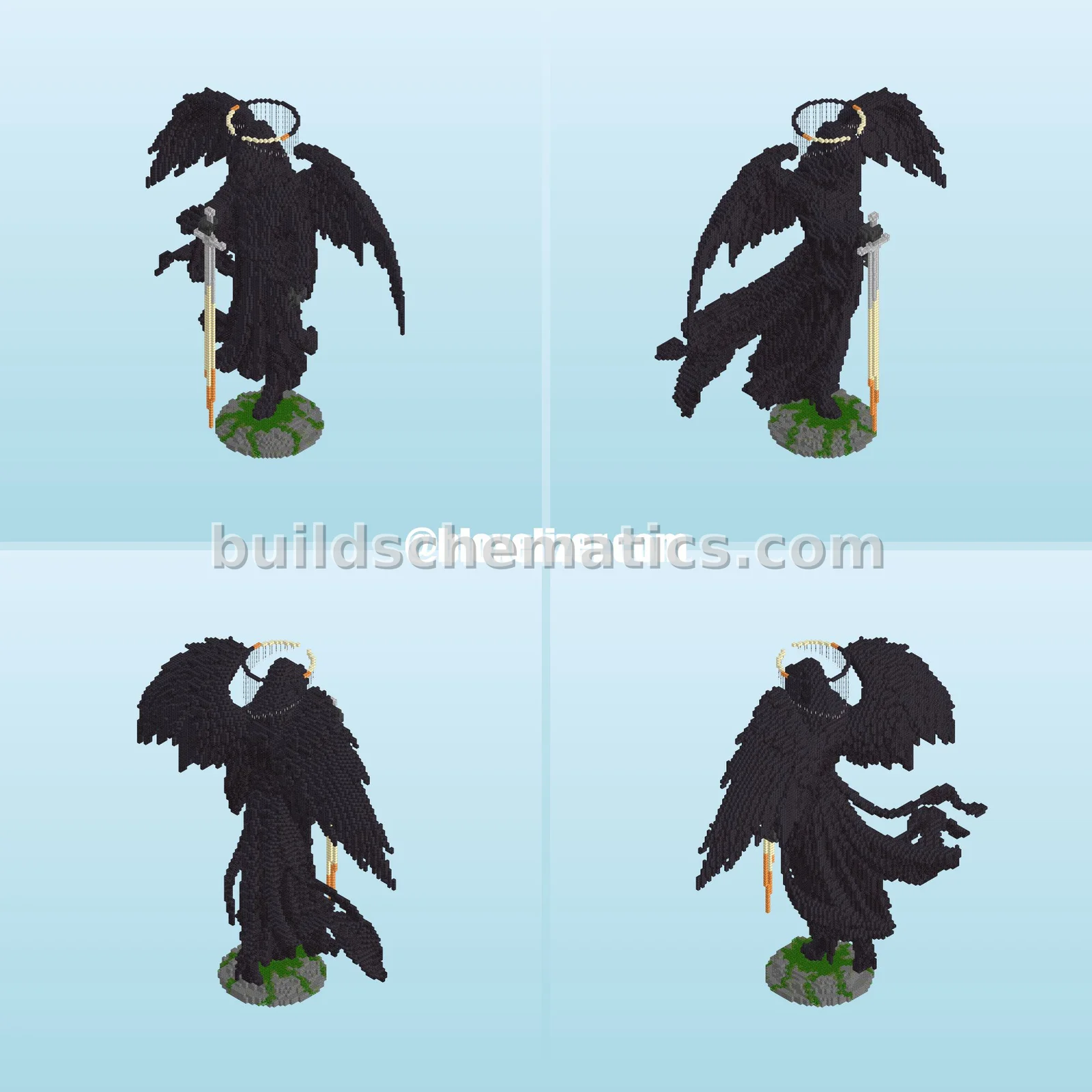 Dark Angel Statue