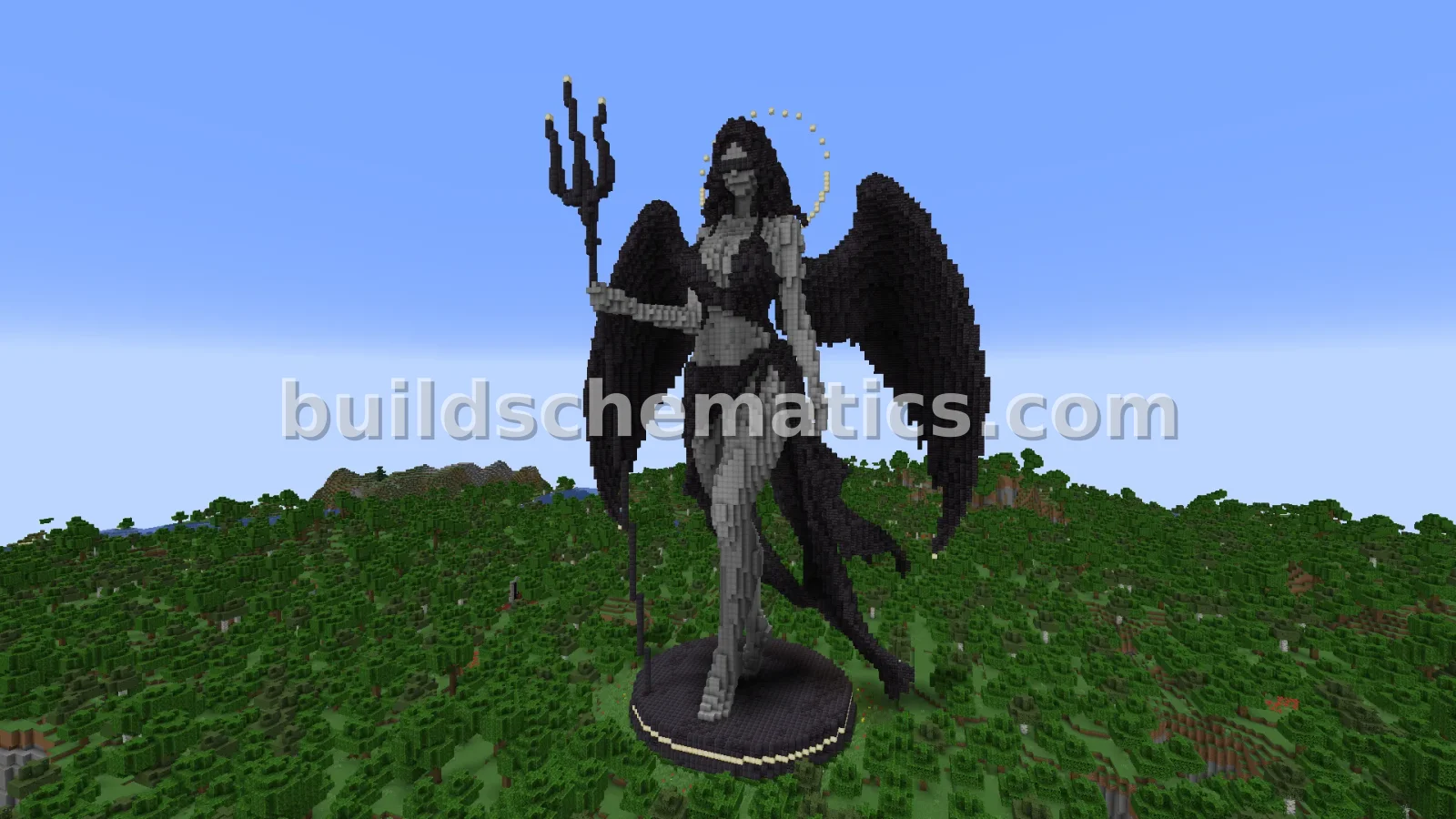 Angel Blind Tide Statue — view 4