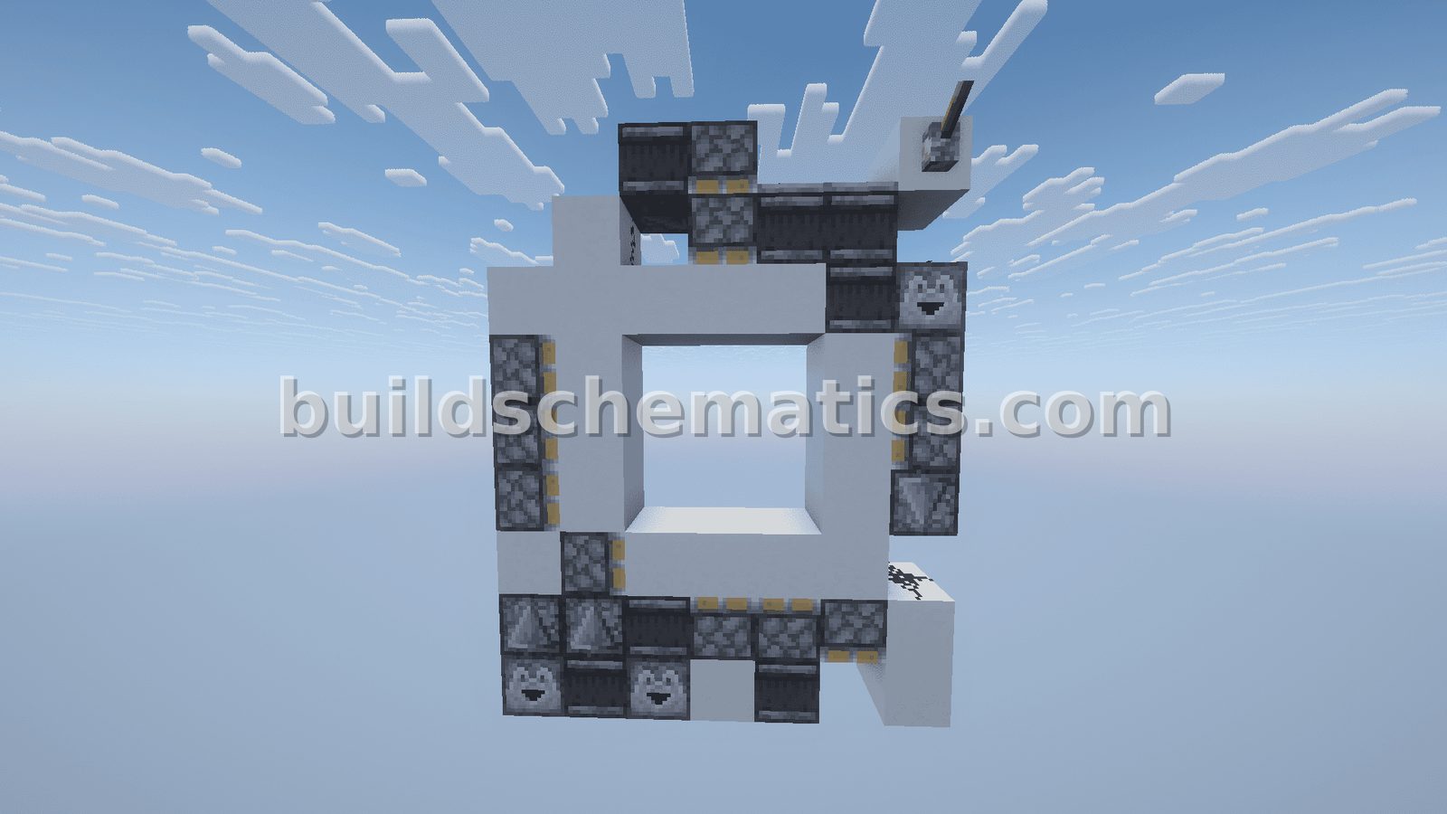 Redstone 3×3 Piston Door