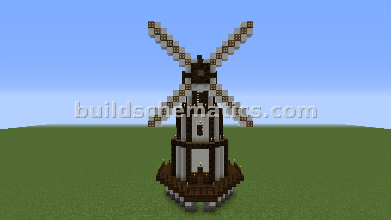 Modern Water Mill Structure