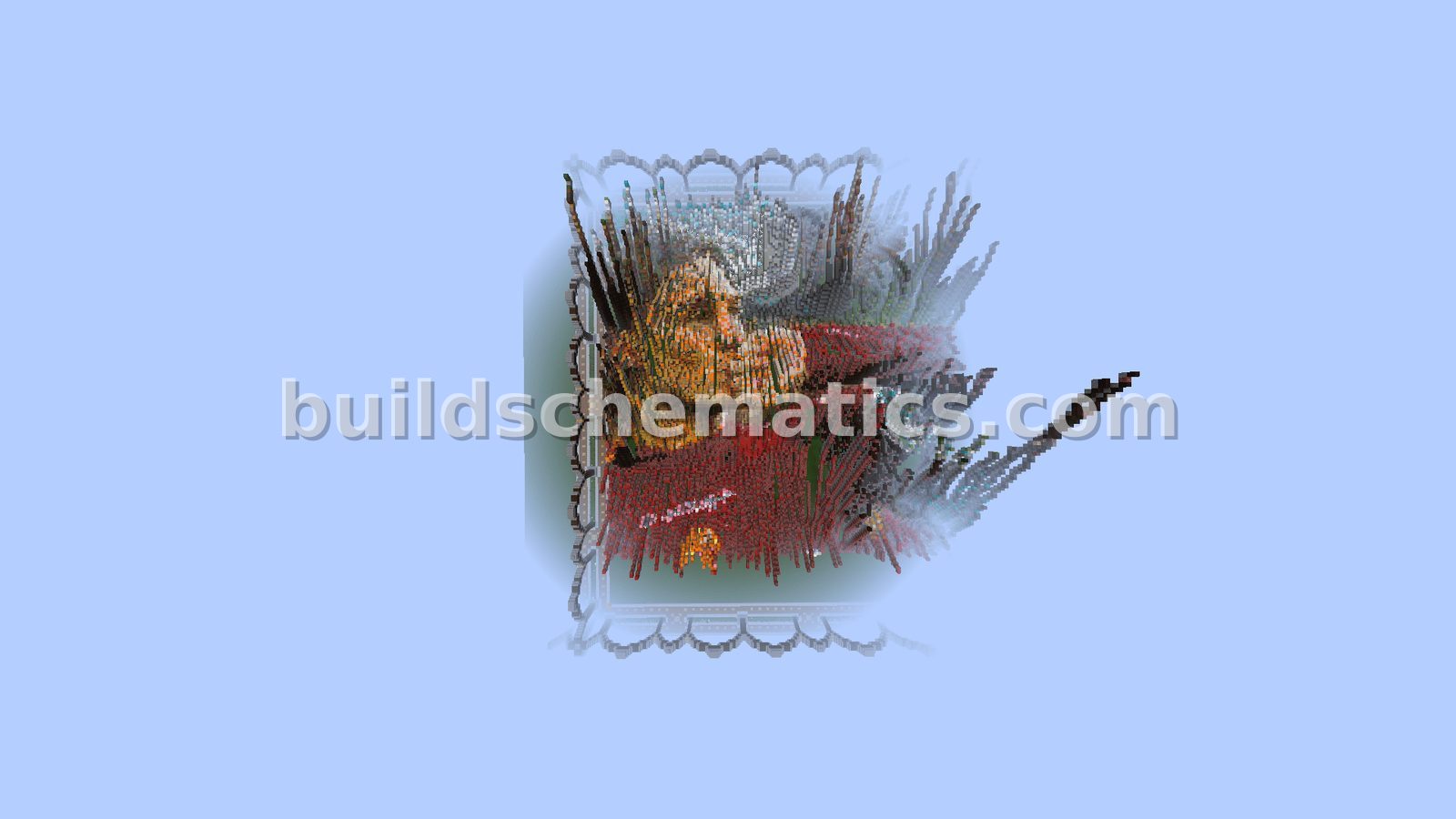 Francesco Totti Pixel Art Map