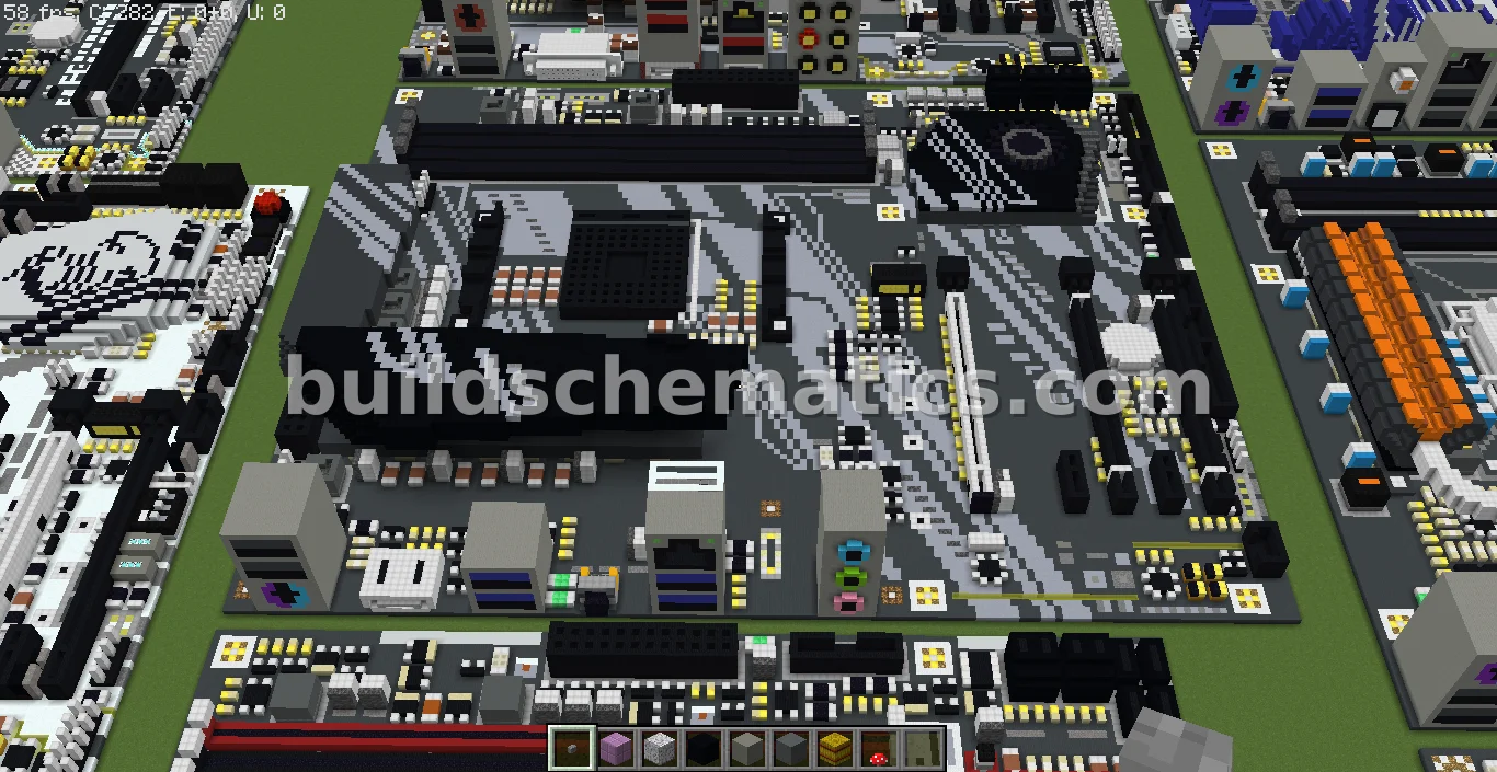Gigabyte X570 UD Motherboard Replica — view 3