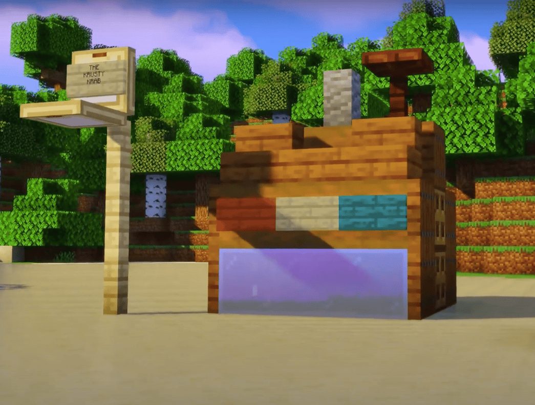 Mini Krusty Krab Restaurant