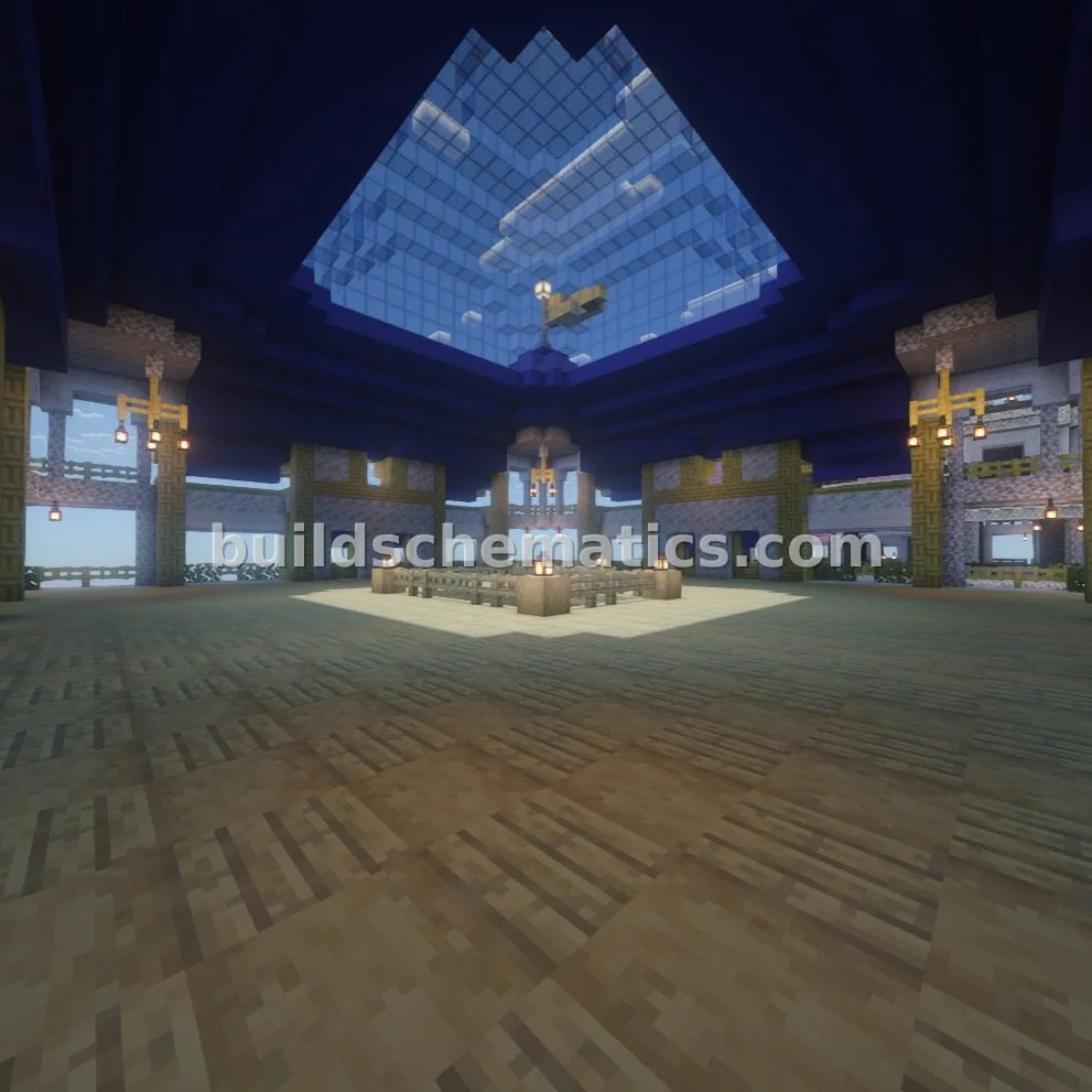 Medieval Blue Shop With Dome — view 4
