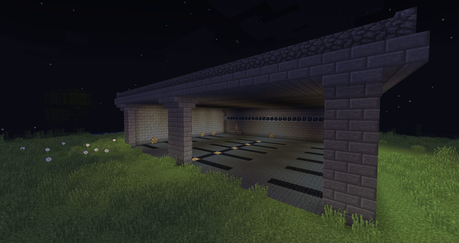 Modern Parking Garage Structure