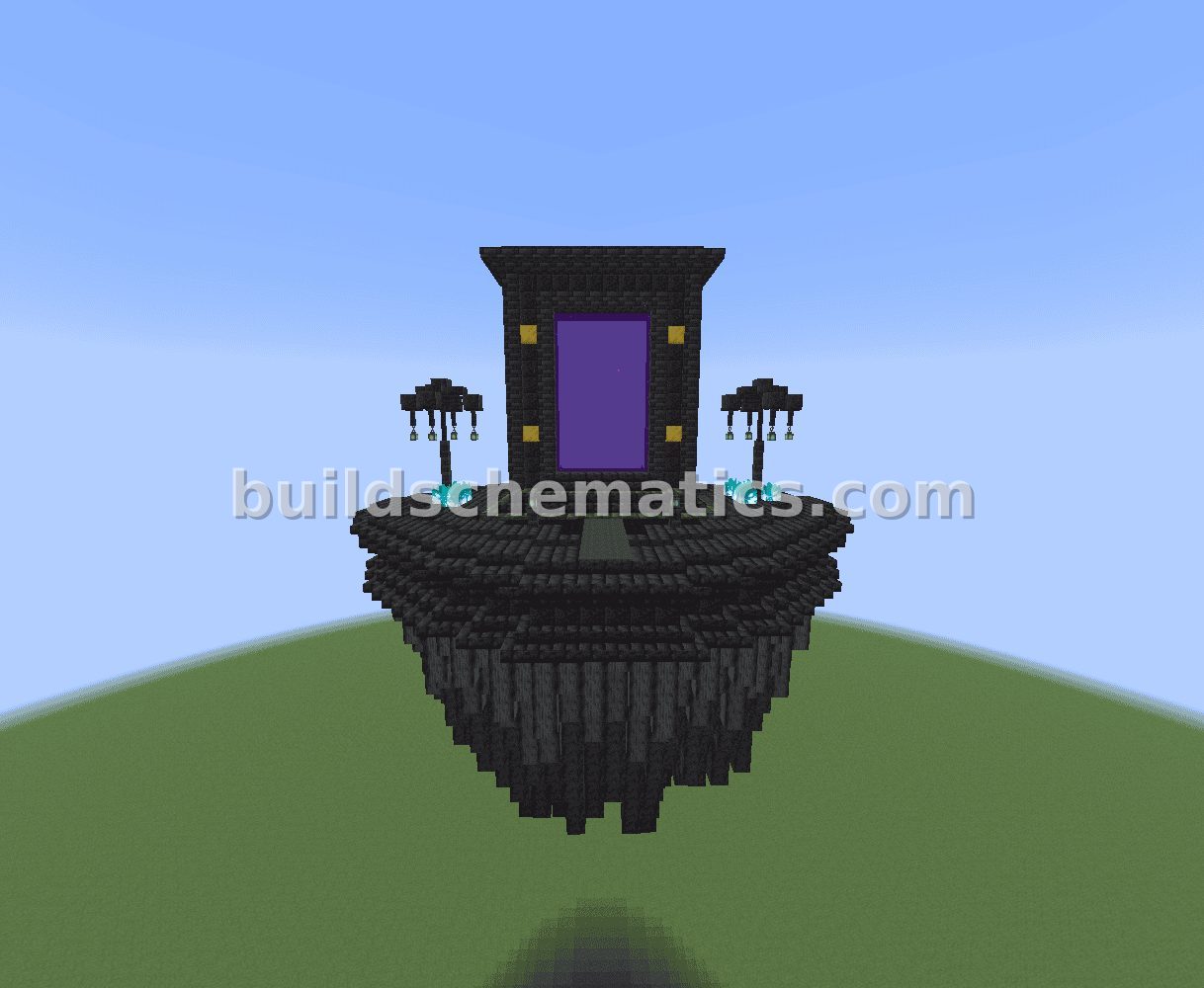 Floating Nether Portal Decoration — view 4