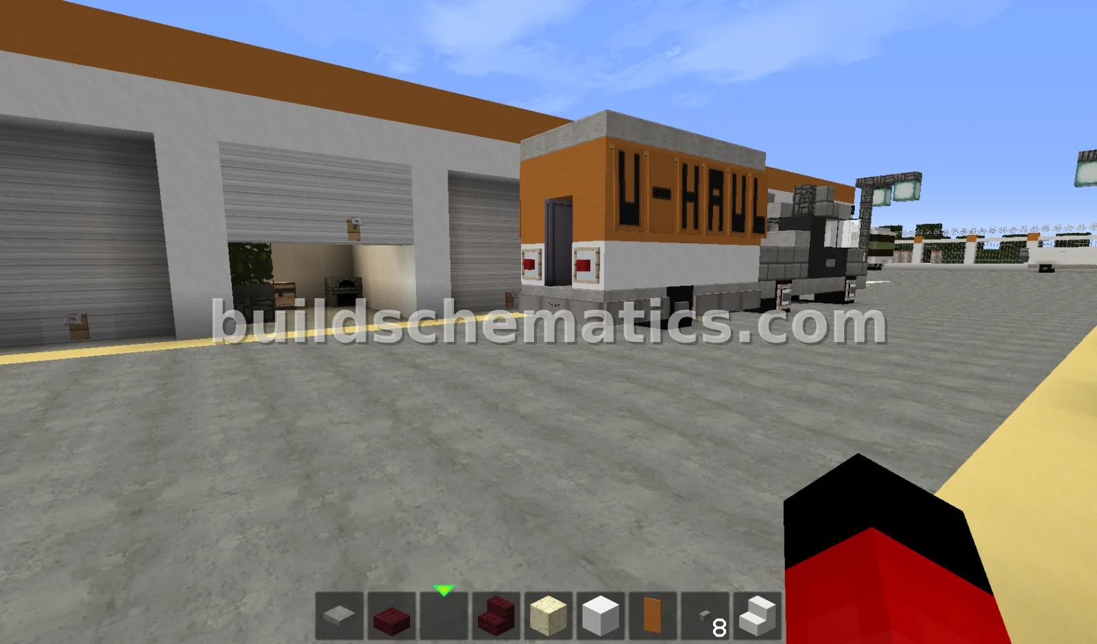 Modern City Storage Building — view 2
