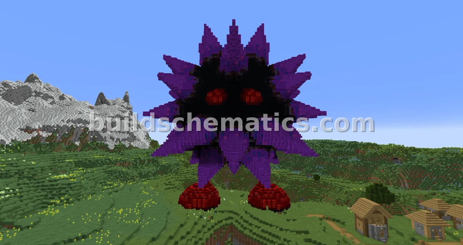 Burrbo Statue Minecraft Build
