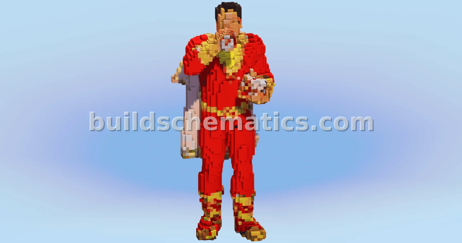 Shazam Minecraft Build