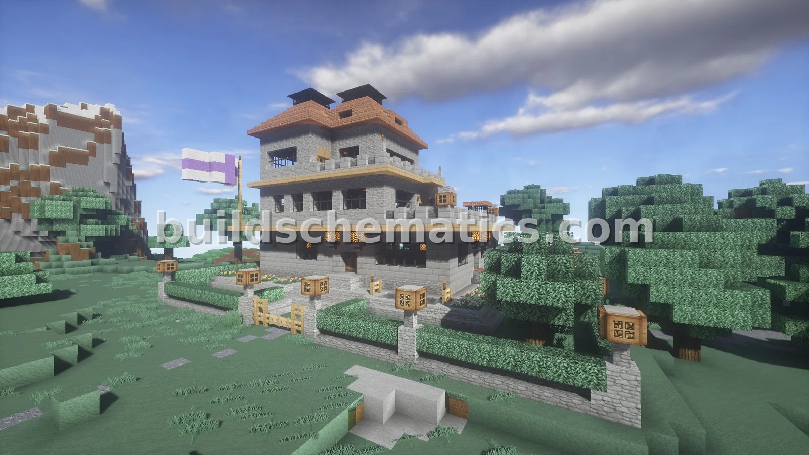 Sam's Classic Minecraft House