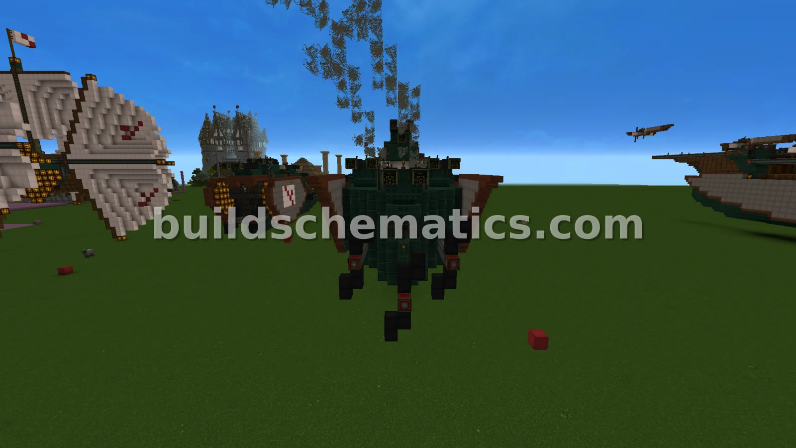 HMRAS Roberta Paulson Steampunk Airship — view 3