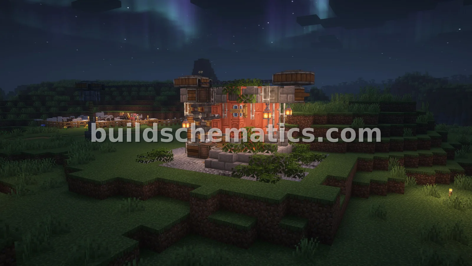 Steampunk Chain Engine — view 3