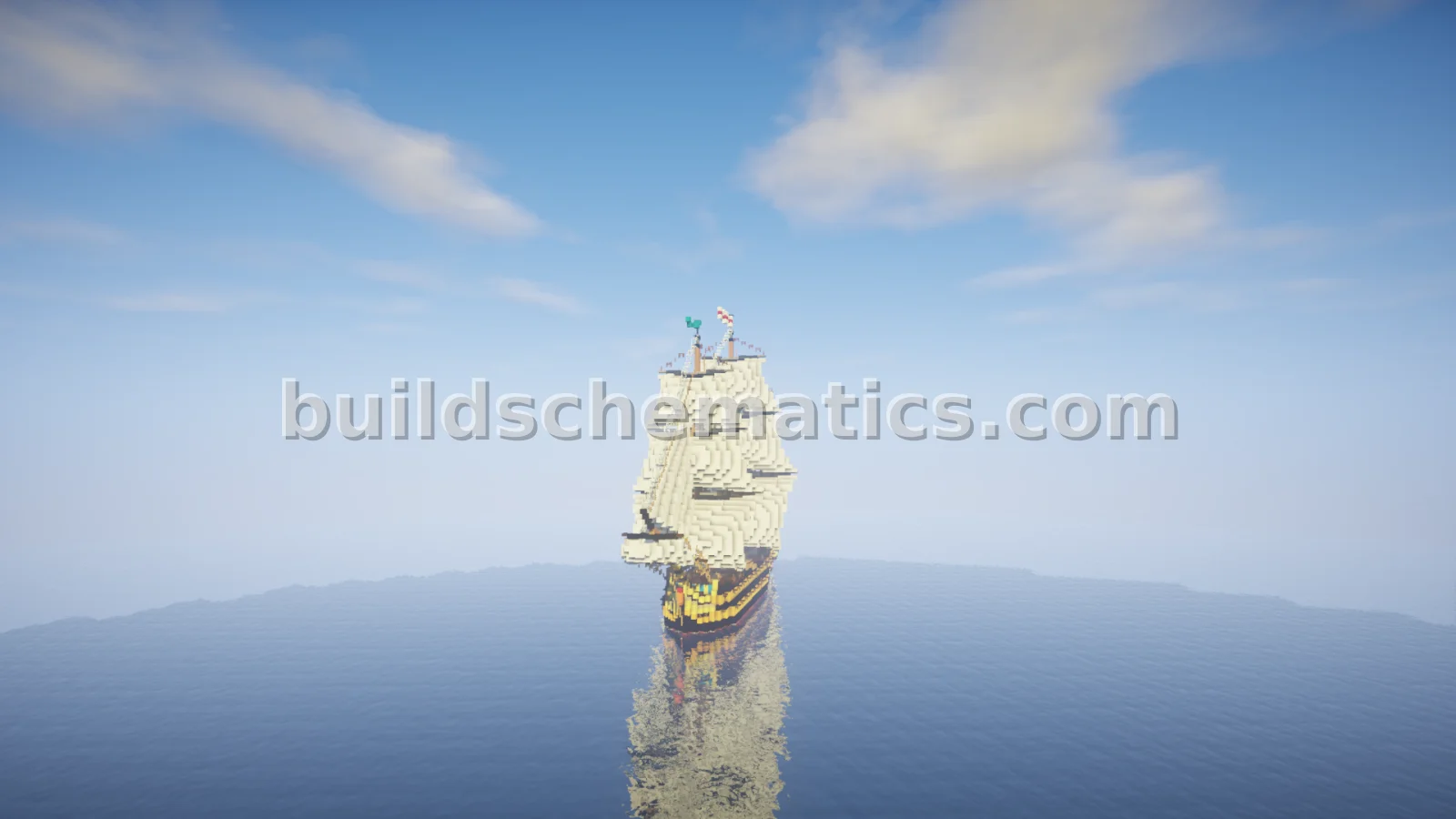 HMS Vanguard Ship of the Line — view 3