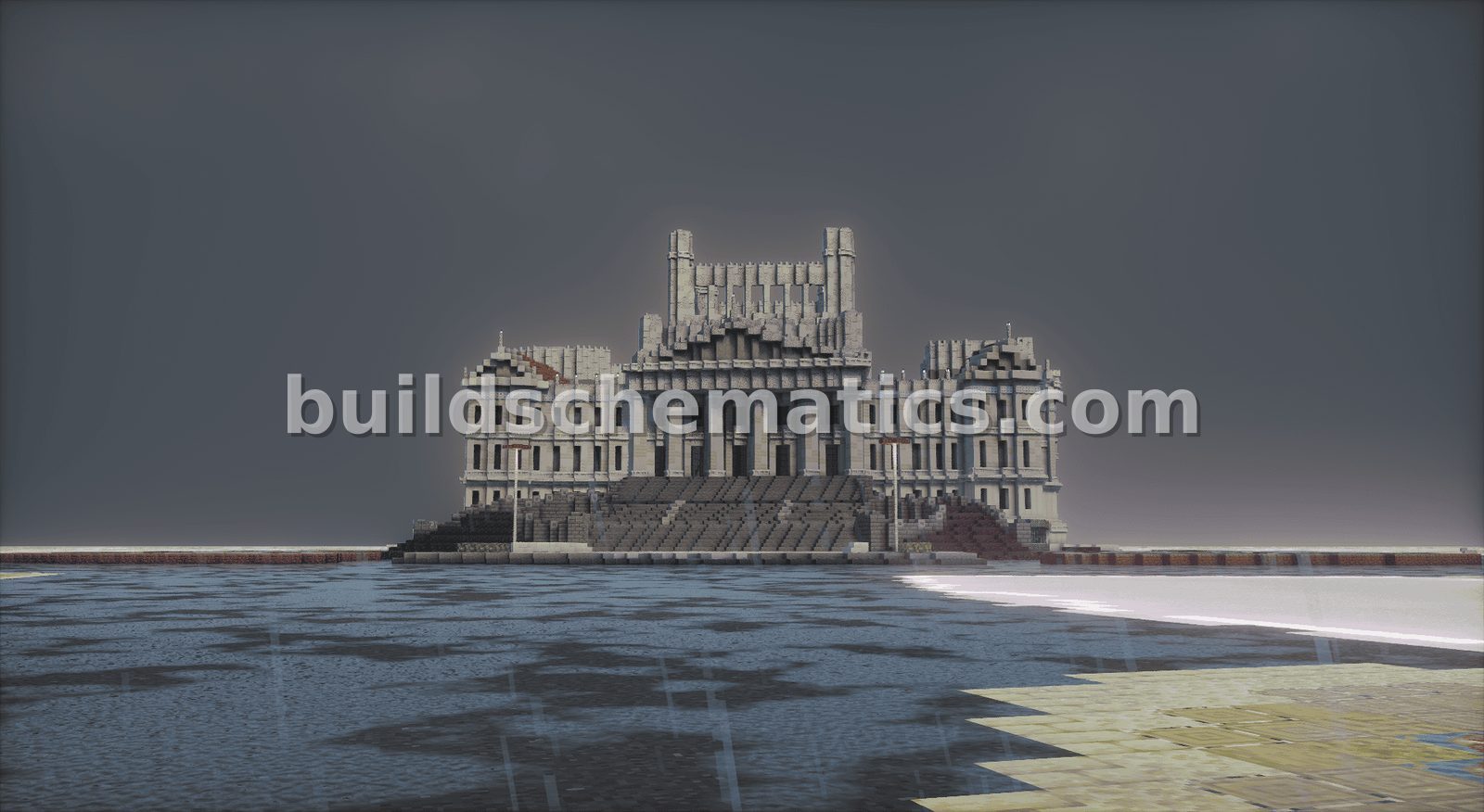 Legislative Palace Structure — view 3