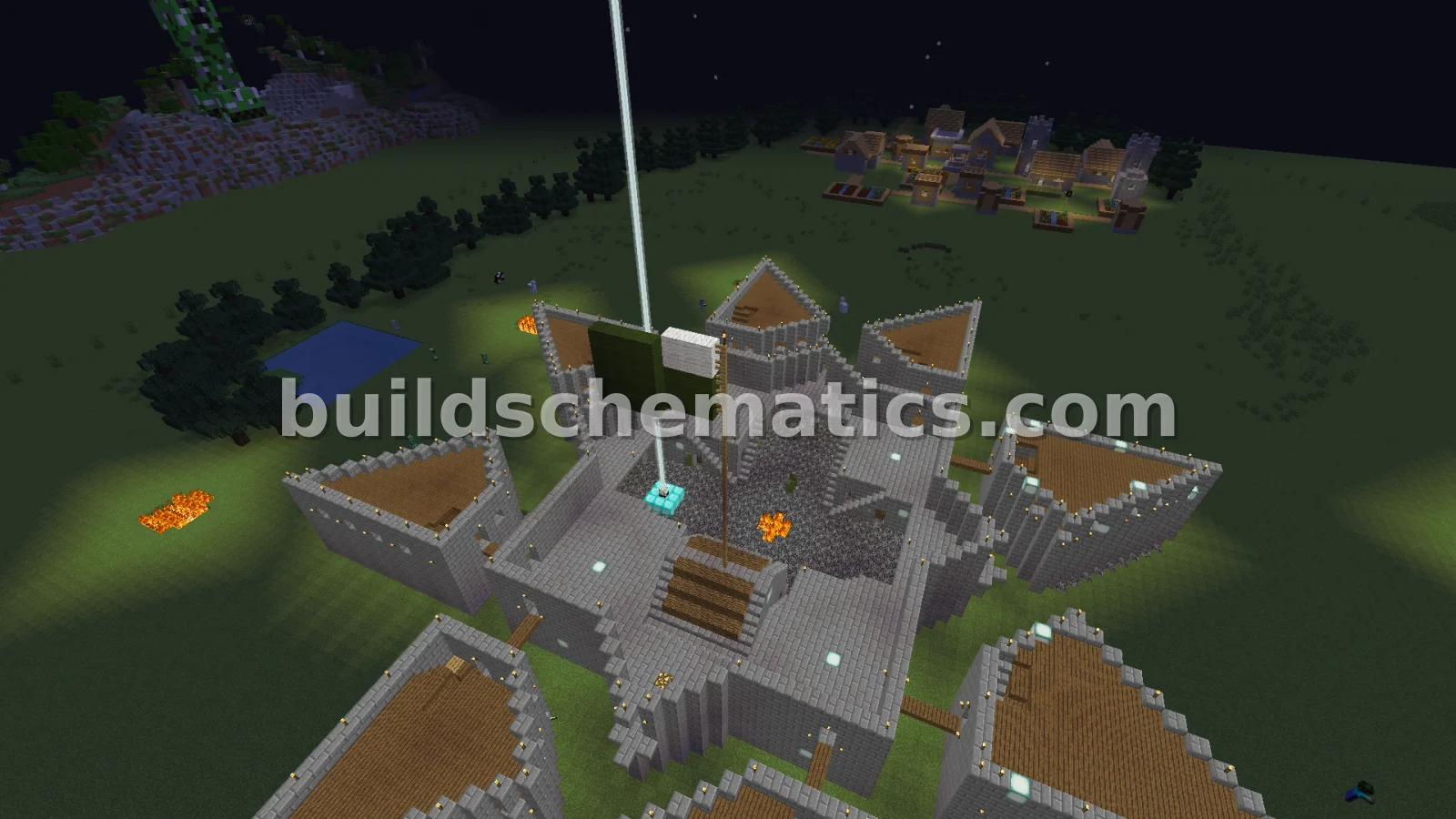 Simple Star Fort Design — view 2