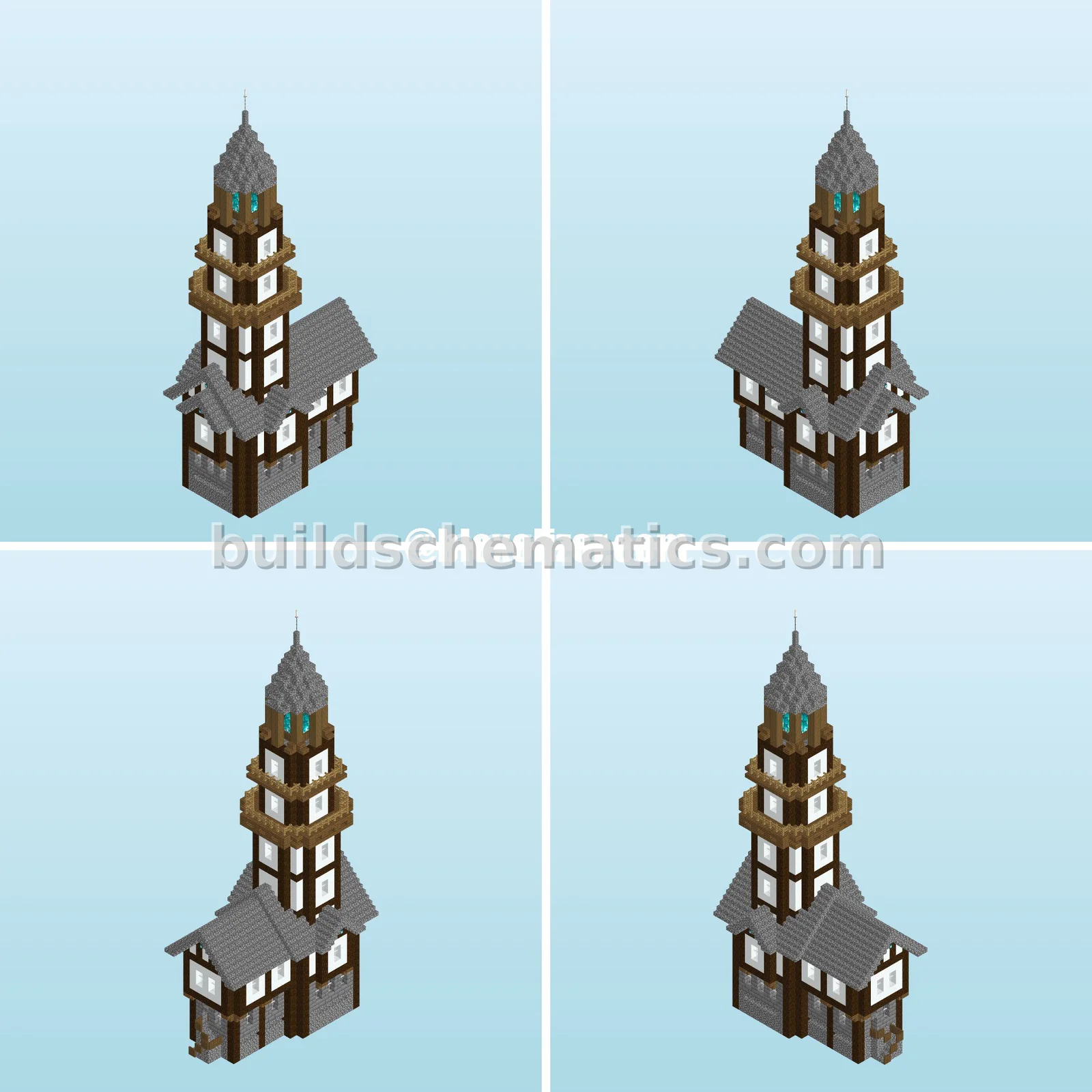 Medieval Lighthouse Structure
