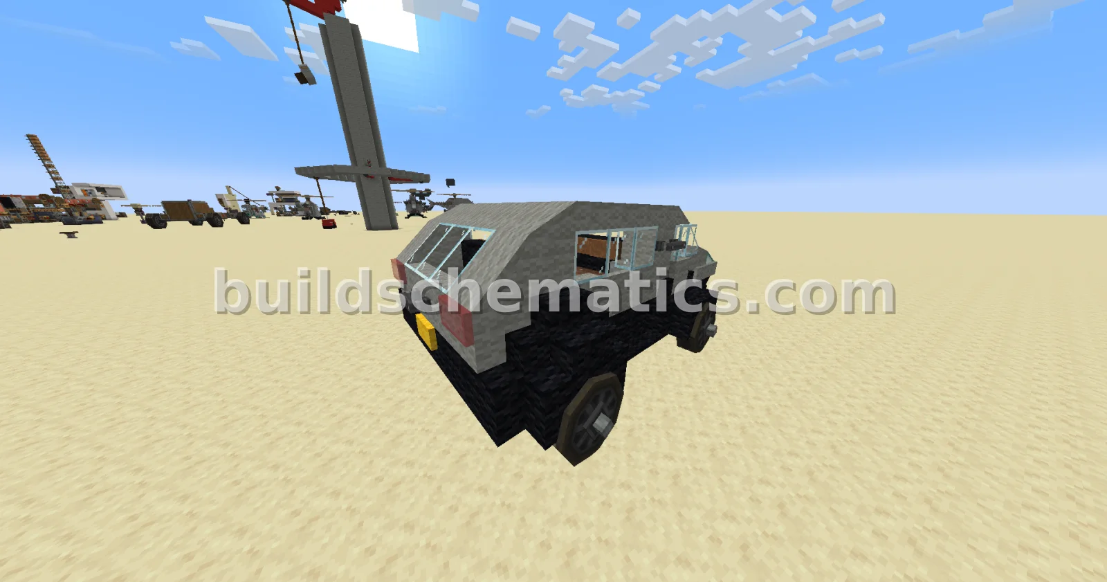 City Vehicle With Seating — view 3