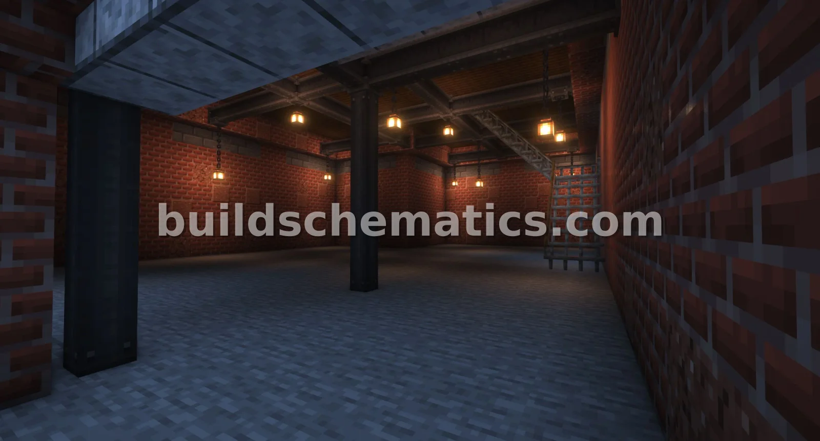 Brick Factory Building - 5037 Blocks — view 3
